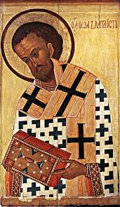 წმ. იოანე ოქროპირი - კლდეი იგი იყო ქრისტე 